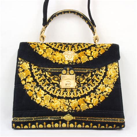 gianni versace vintage outfit|gianni versace shoulder bag.